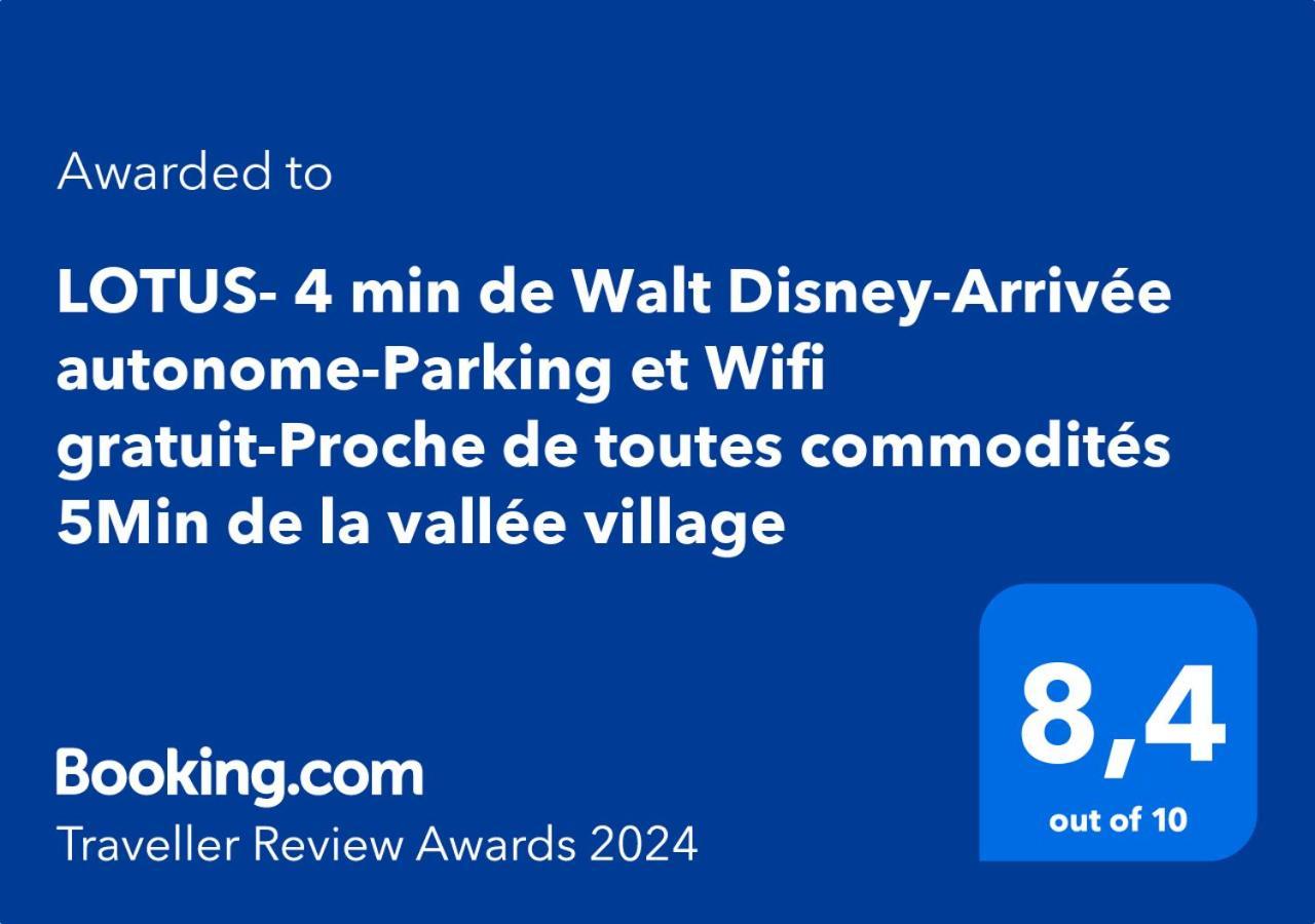 Lotus- 4 Min De Walt Disney-Arrivee Autonome-Parking Et Wifi Gratuit-Proche De Toutes Commodites 5Min De La Vallee Village Шеси Экстерьер фото